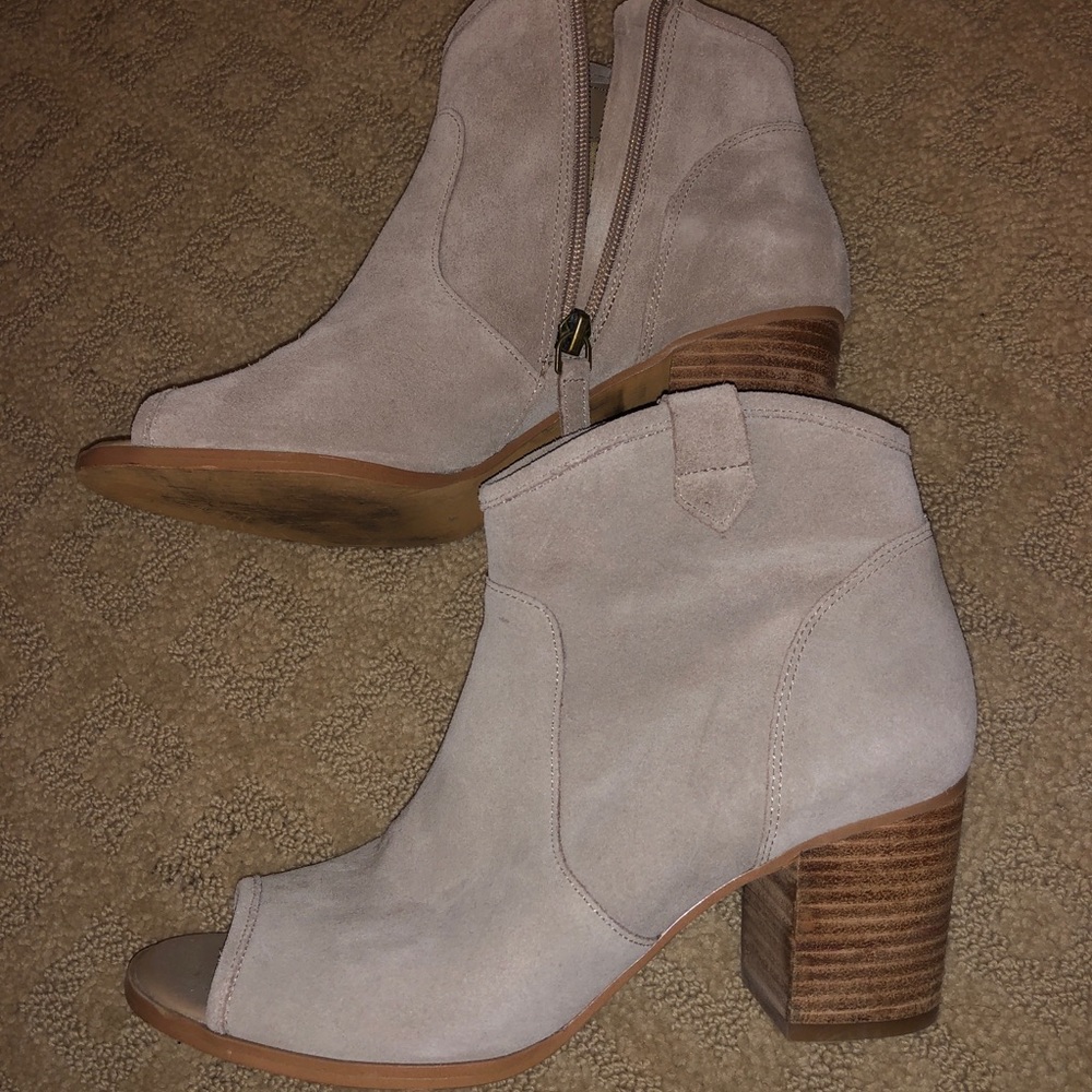 Peep Toe Wedges - image 1